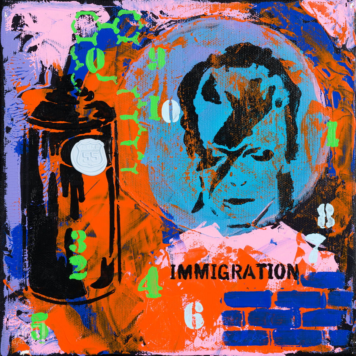 David Bowie Major Tom (Immigration) Mini Vibes