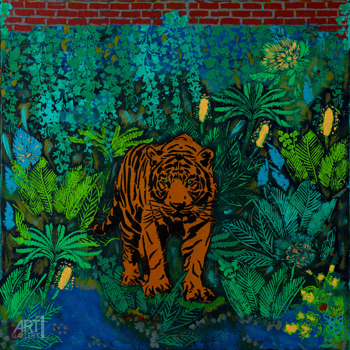 Tiger im Wald
