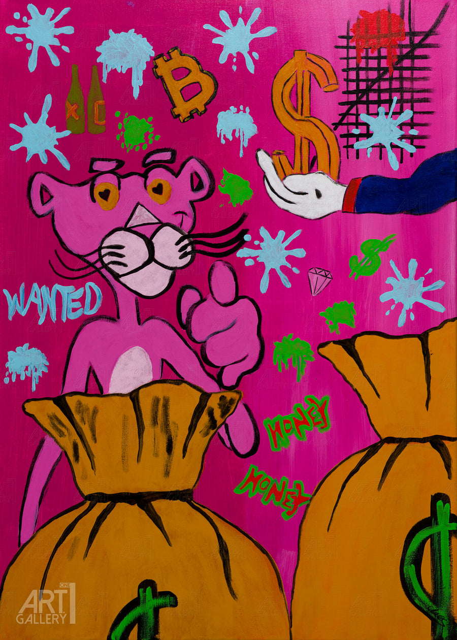 Wanted Pink Panther