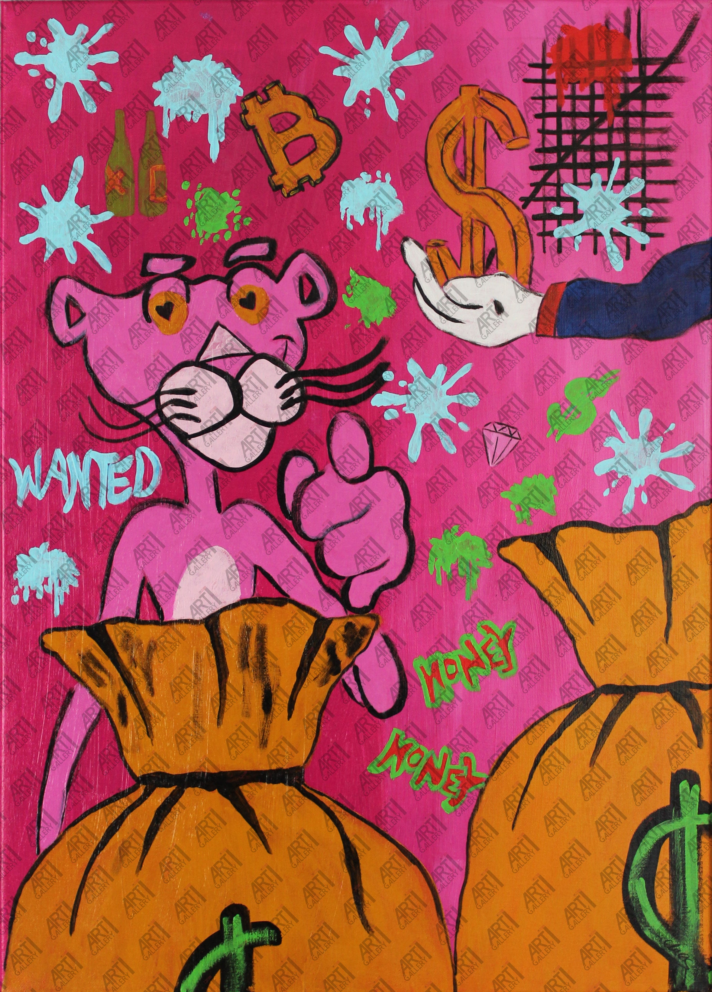 Wanted Pink Panther