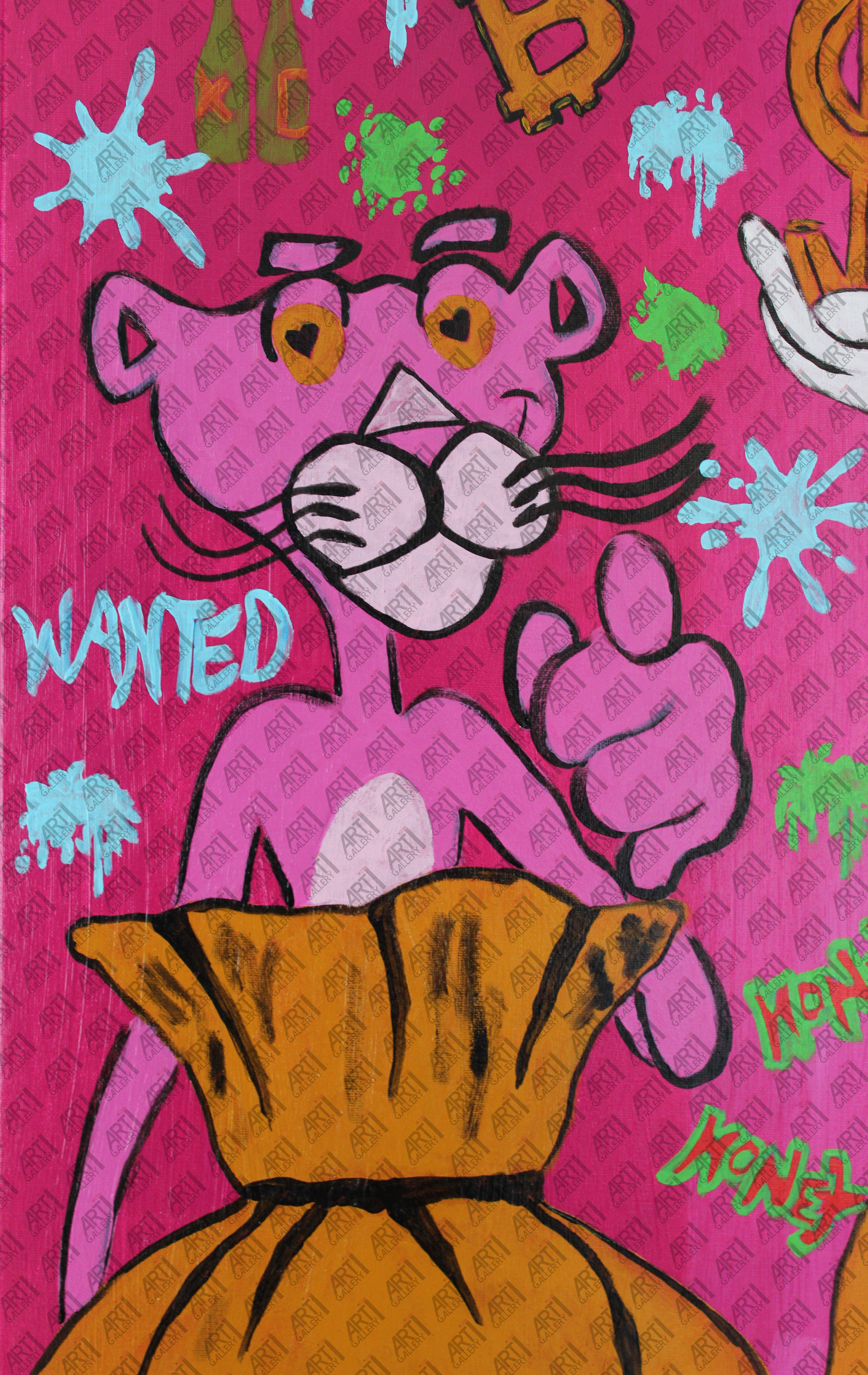 Wanted Pink Panther